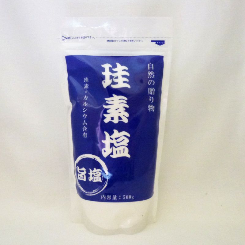 珪素塩（けいそえん）旨塩　500ｇ