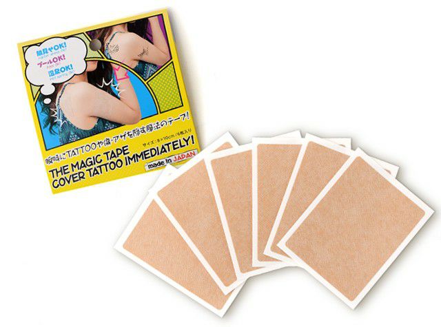 タトゥーや傷跡カバーテープ