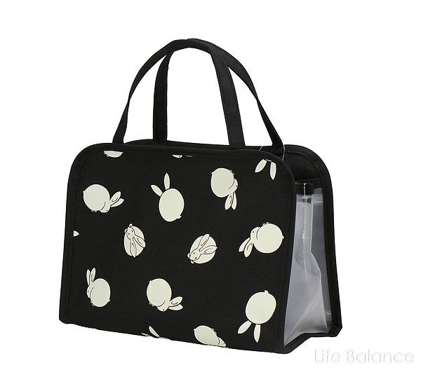 温泉バッグ うさぎ柄 京都くろちく