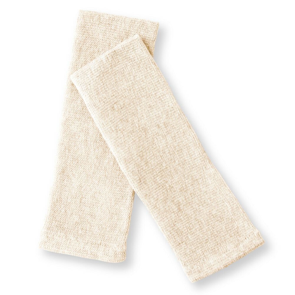 THEAREA シルクとコットンの二重編みウォーマー【日本製】